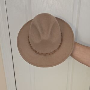 Stylish Brown Fedora Hat
